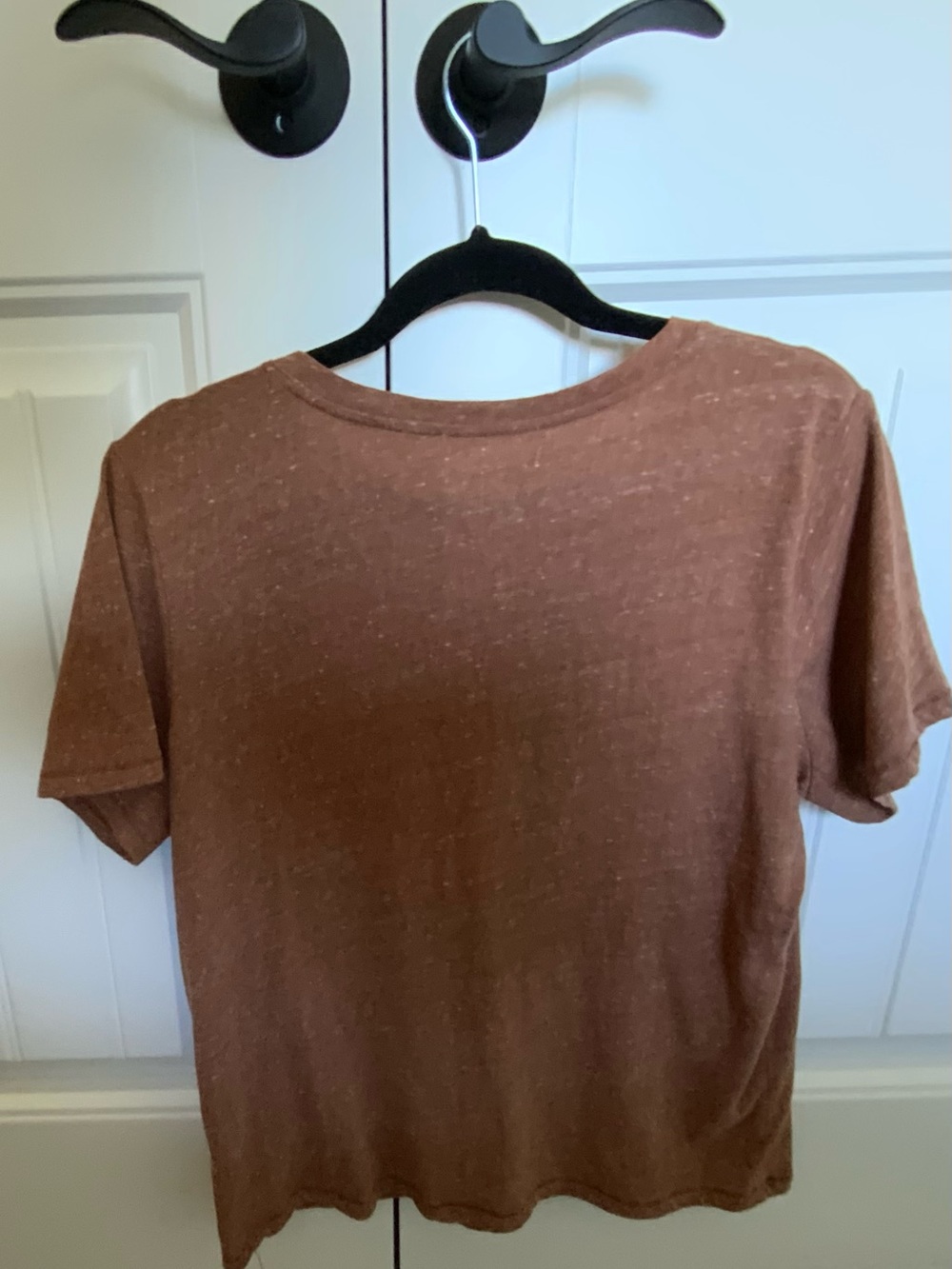 Sonoma Brown Short Sleeve V-Neck Tee - Picture 3 of 4